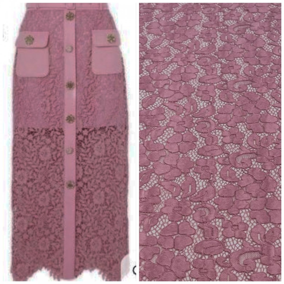 Кружевное полотно ( 2 цвета )