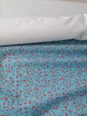 Хлопок плательный 80 см ( 3 расцветки Сиреневый, Зеленый Бирюзовый) )