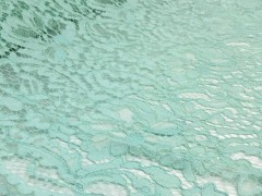 Кружевное полотно  мятный цвет