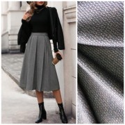 Ткань костюмная серая 