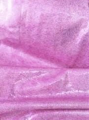Трикотаж голограмма розовая