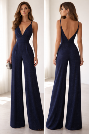 Ткань костюмная жаккард тёмно-синяя мелкий горошек