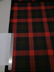 Ткань костюмная клетка 