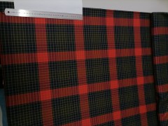 Ткань костюмная клетка 