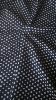 Костюмная синяя с белым Костюмная синяя с белым