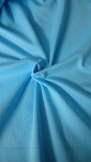 Интерлок хлопок 100% цвет Аквамарин Интерлок хлопок 100% цвет Аквамарин