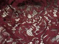 Кружевное полотно цвет бордо Кружевное полотно цвет бордо