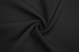 Ткань костюмная чёрная Ткань костюмная чёрная
