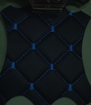 Экокожа стёганая (ромб 3,7 см)